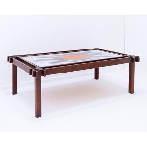 Table basse vintage en céramique - Années 1960
