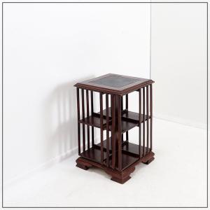 Bibliothèque /Table d'appoint d'appoint pivotante de style Sheraton Revival
