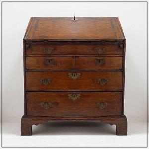 Antique English Secretary Desk, 18th Century
