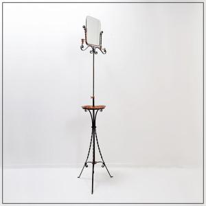 French Barber's Mirror From The 1930s