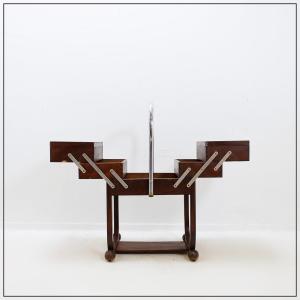 Art Deco Sewing Box By The Belgian Brand 