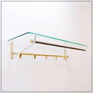 Porte-manteau mural minimaliste, années 1960