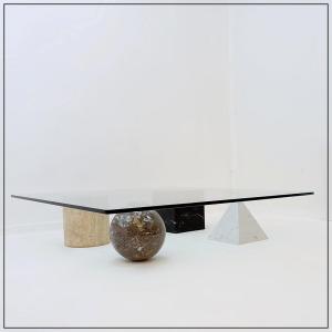 "metafora" Coffee Table By Lella And Massimo Vignelli For Casigliani, 1979