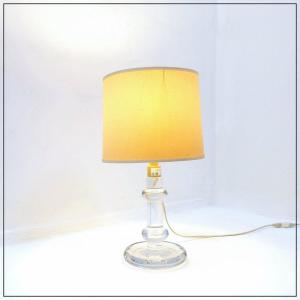 Lampe à poser en verre modèle « Sheraton », par Michael Bang pour Holmegaard – Années 1970