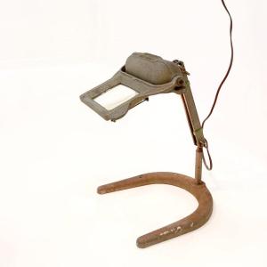 Gruber Industrial Magnifying Lamp, Patented By S.g.d.g. In France – 1940s–1950s