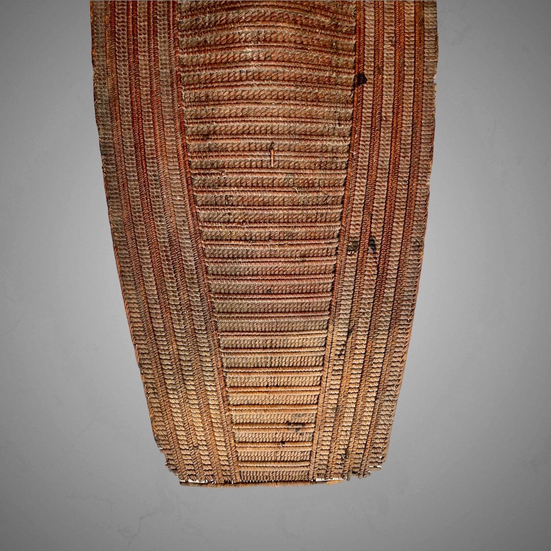 Large Nguba Braided Shield From Congo-photo-3