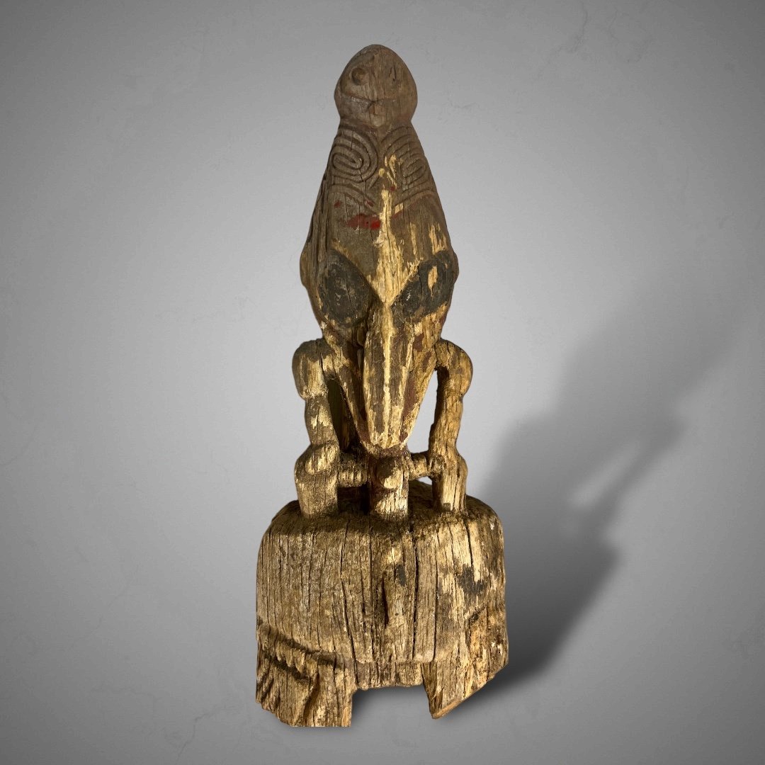 Statue D Ancêtre De Garamut, Fleuve Ramu, Papouasie 