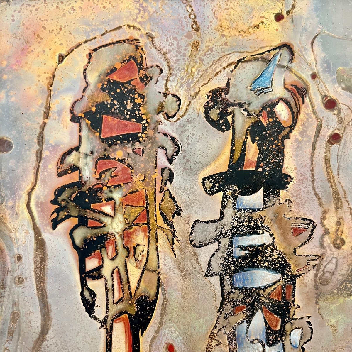 Arthur Unger,  Peintre Du Feu Sur Cuivre, Luxembourg-photo-2