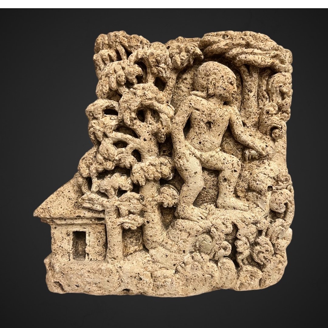 Royaume Majapahit, Fragment Architectural, XIV ème Siecle-photo-2