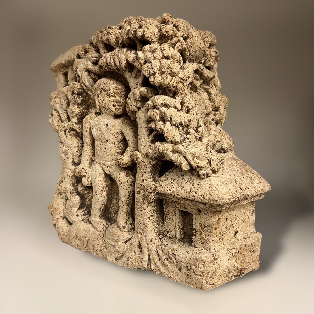 Royaume Majapahit, Fragment Architectural, XIV ème Siecle