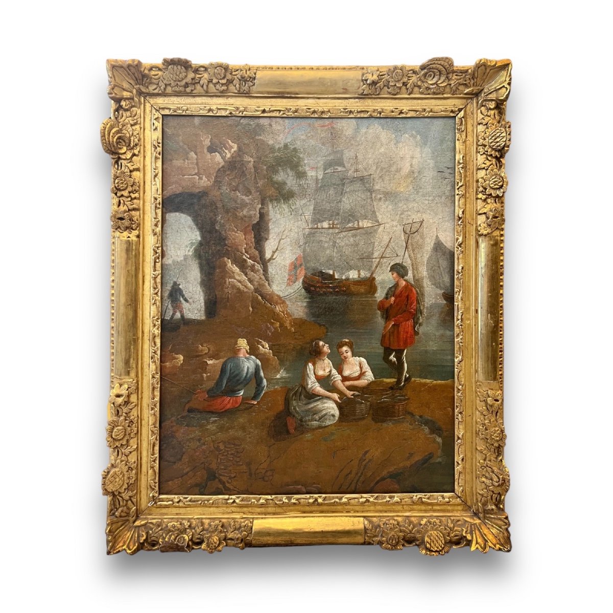 Tableau Marine De Vernet (follower) 18th Century