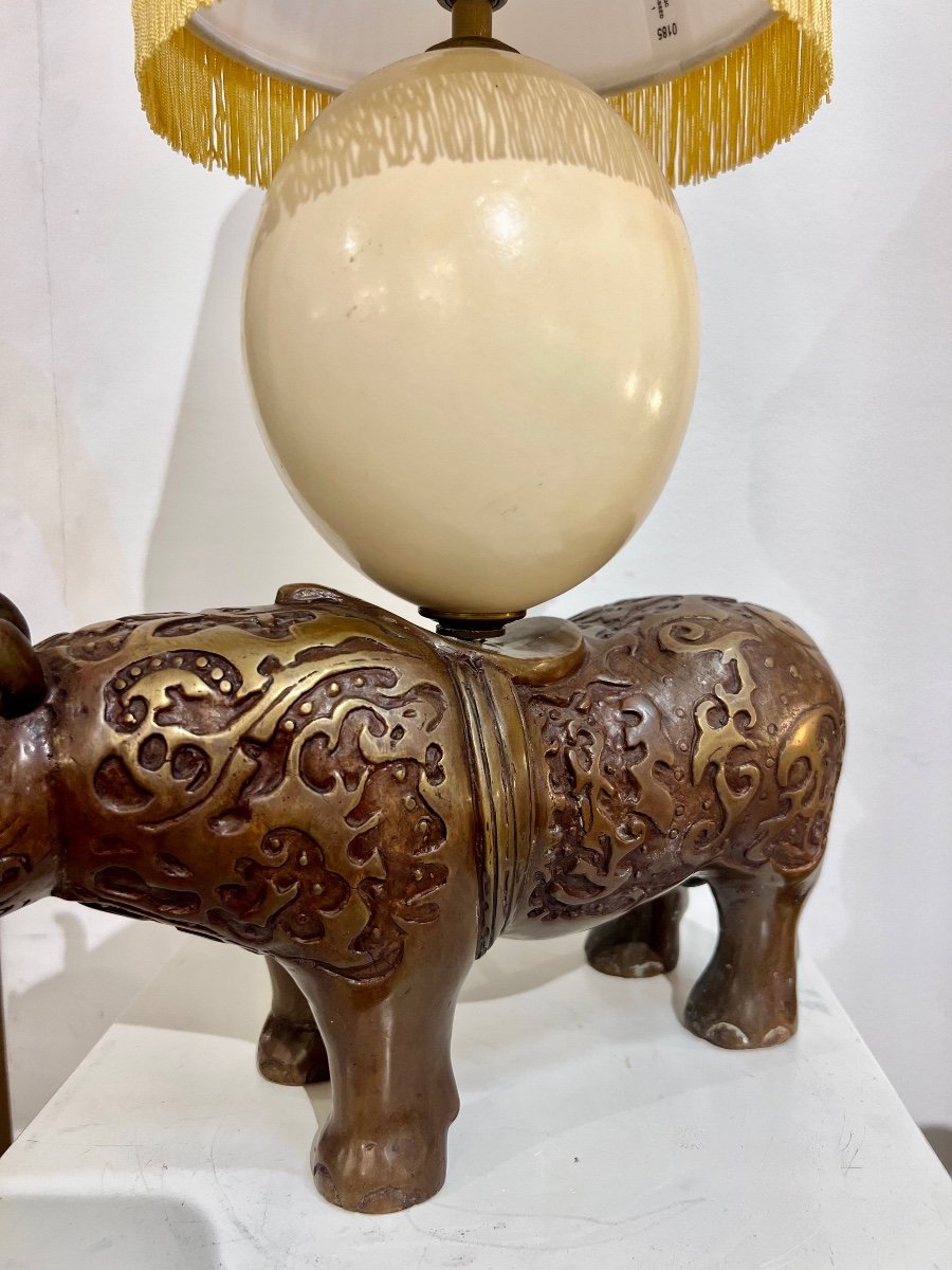 Curiosity Ostrich Egg Lamp-photo-4