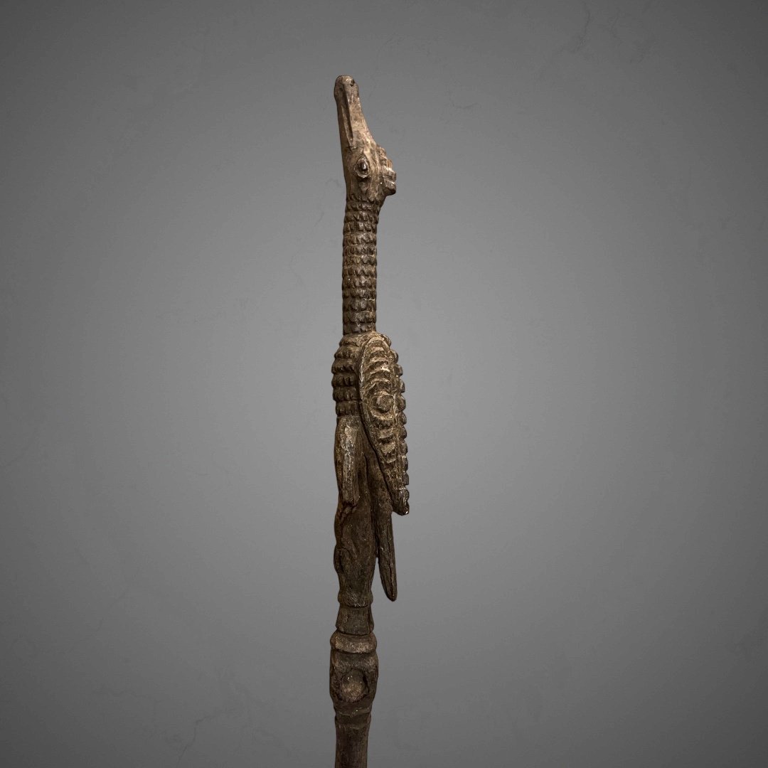 Top Statuettes Of Paddles From Papua, Sepik, Ramu-photo-8