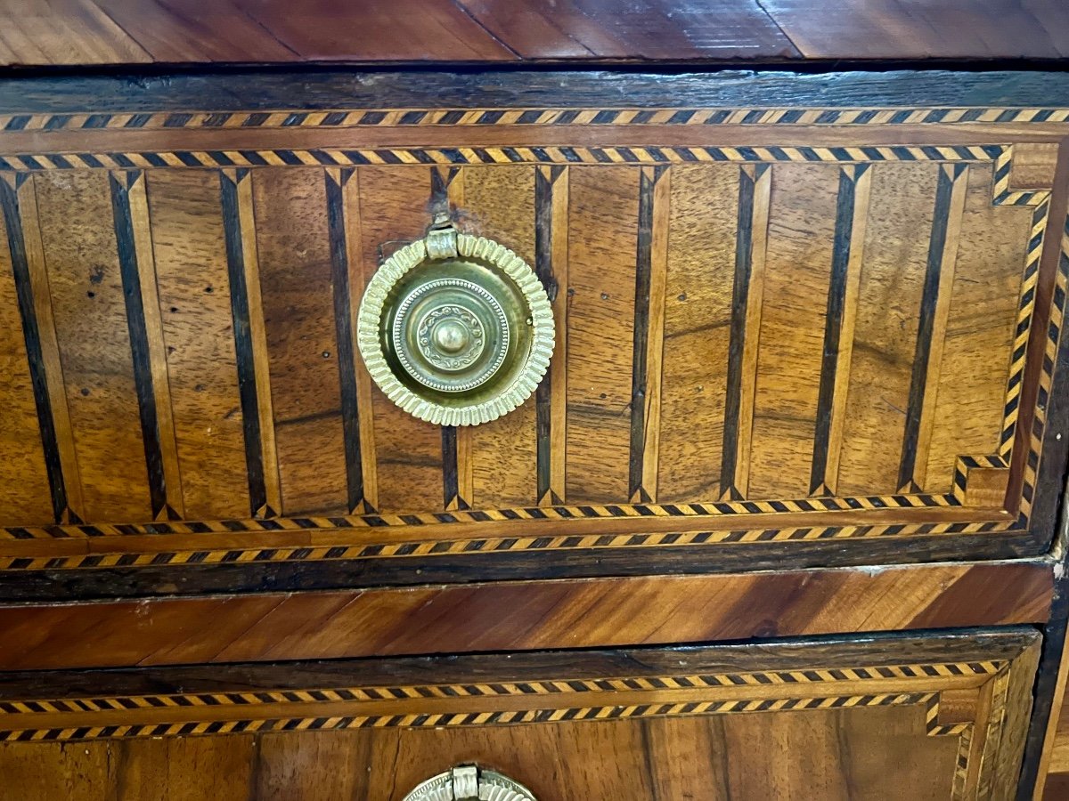 Commode D époque Louis XVI , Italie 18 Eme Siècle -photo-5