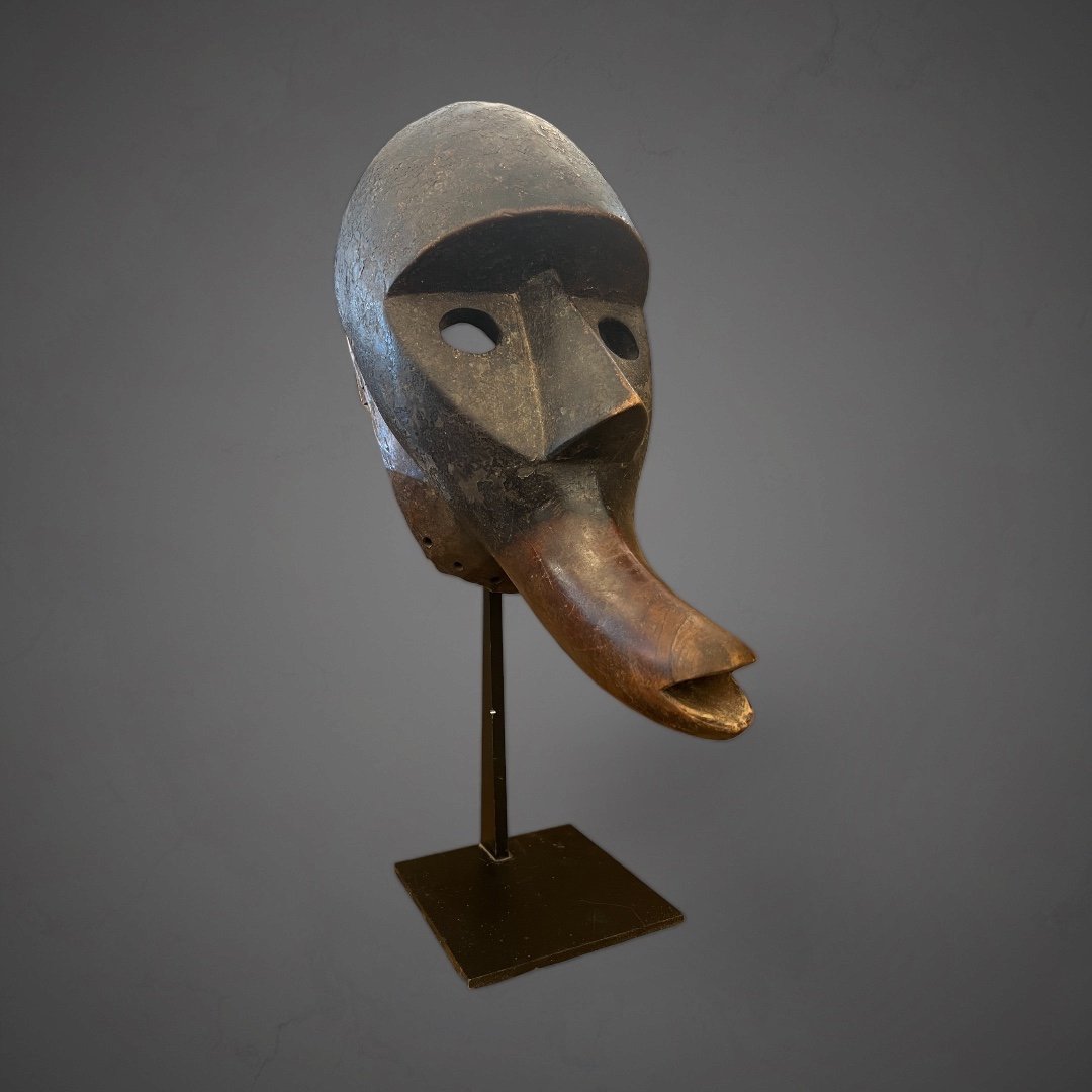 Dan Mask From Ivory Coast, Africa 1950