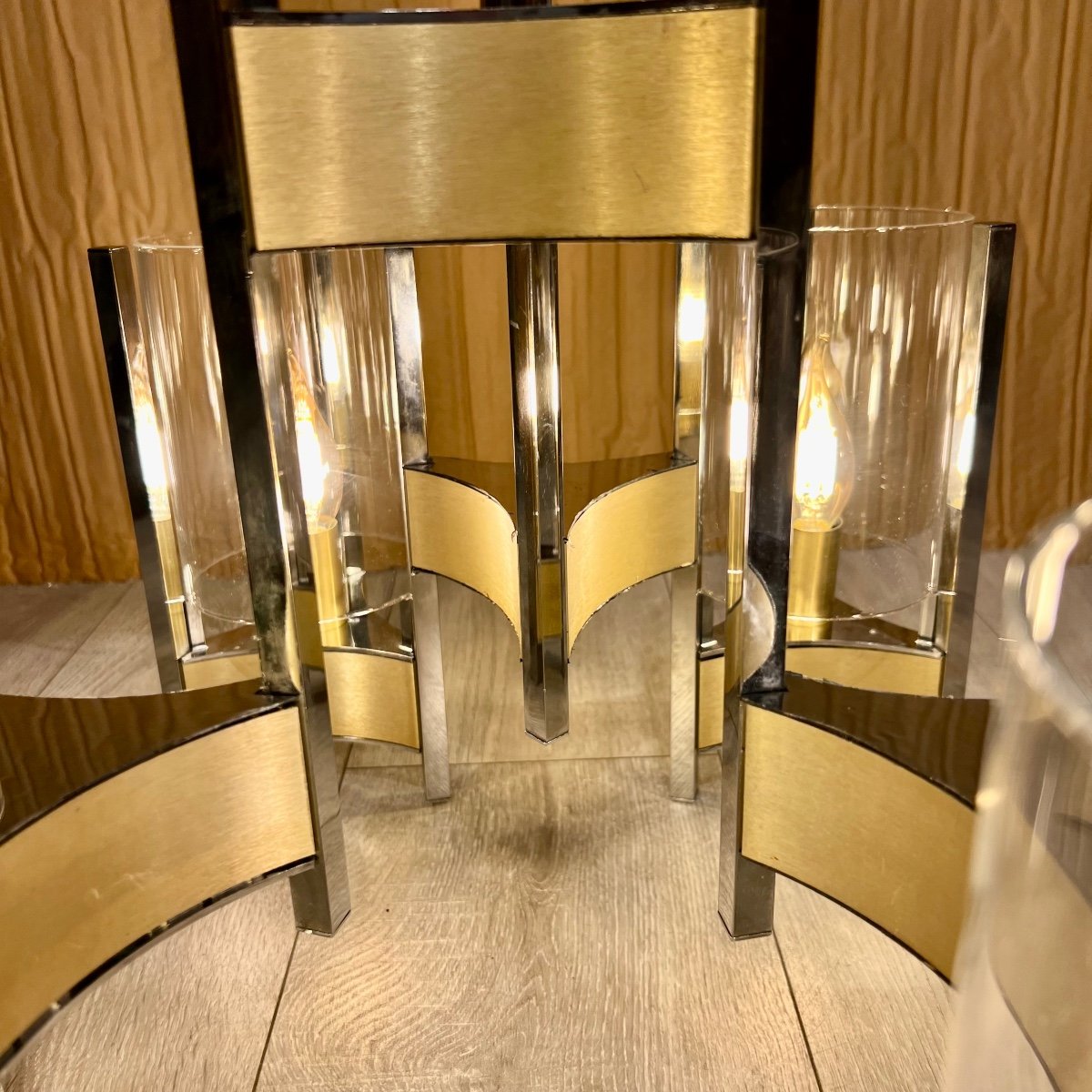 Chandelier By Gaetano Sciolari, 60s-70s-photo-3