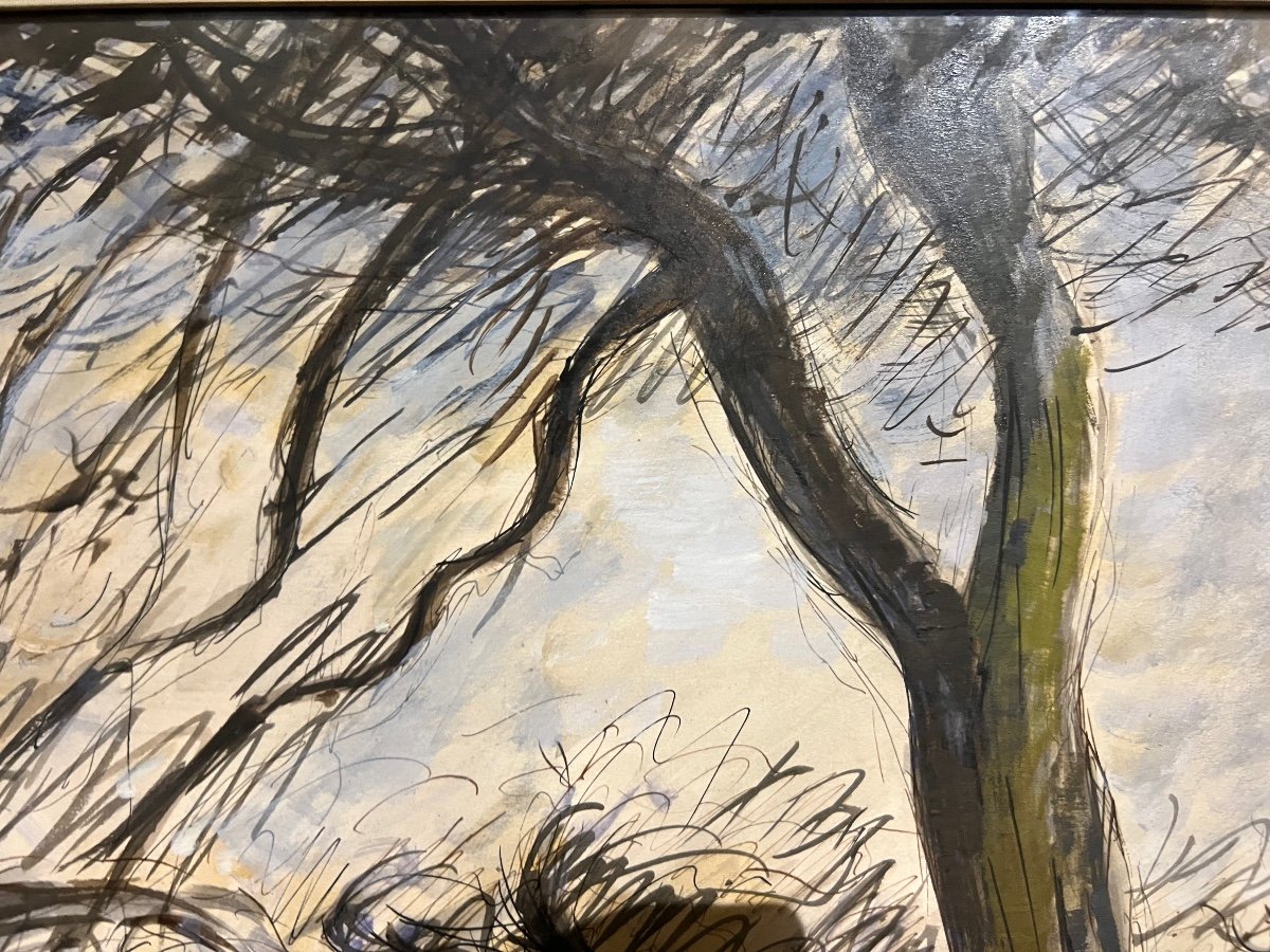 Tableau De Michèle Cascella (1892-1989)-photo-2