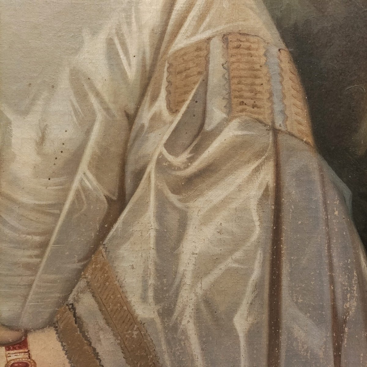 Portrait De Femme élégante, XIX Eme Siècle -photo-5