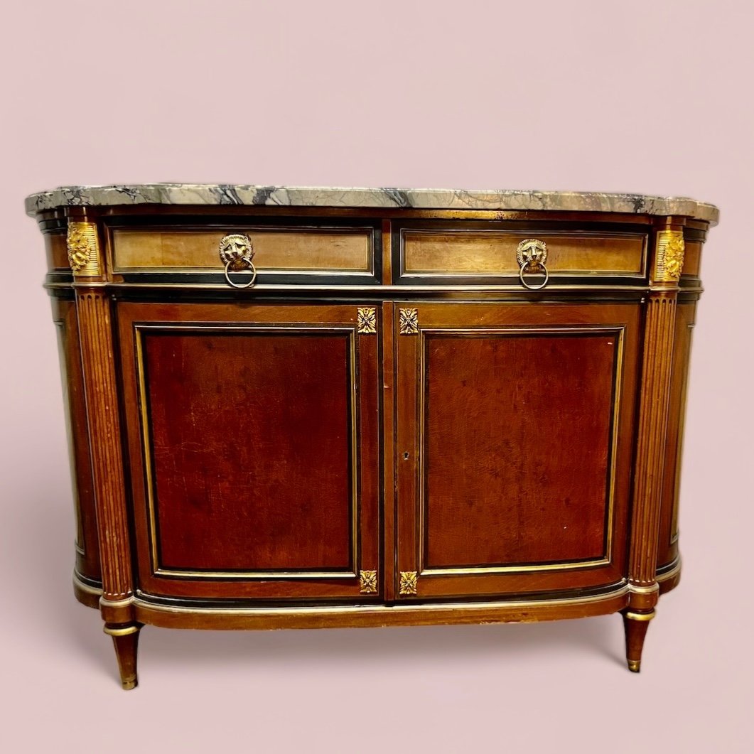 Mahogany Sideboard, Louis XVI Style, Krieger House-photo-3