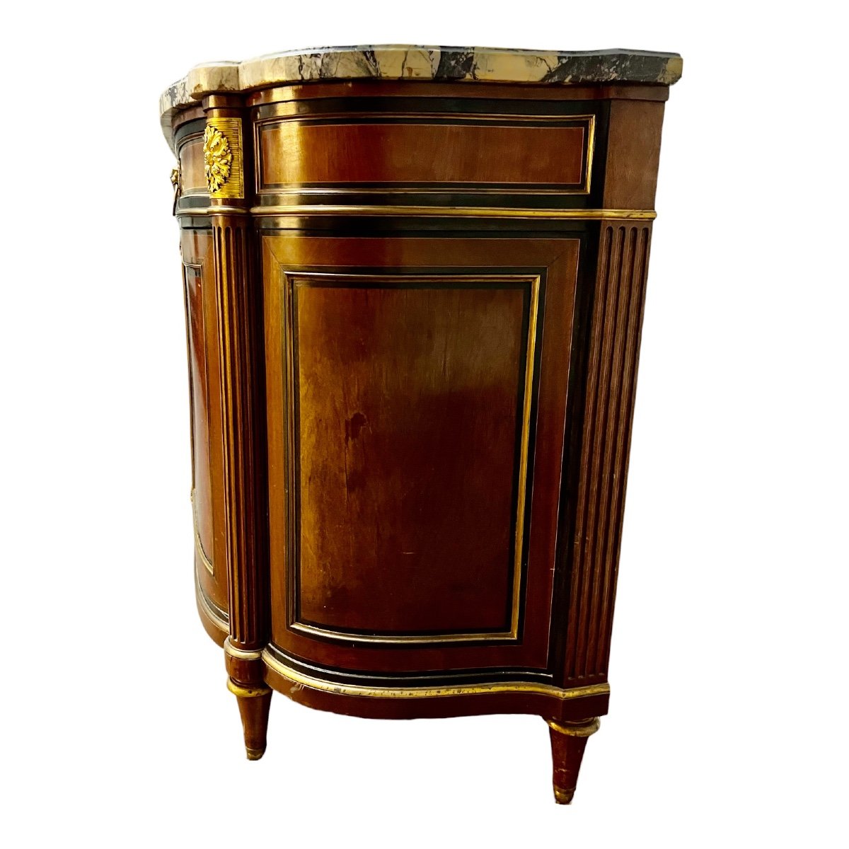 Buffet Enfilade En Acajou de style Louis XVI, maison  Krieger-photo-4