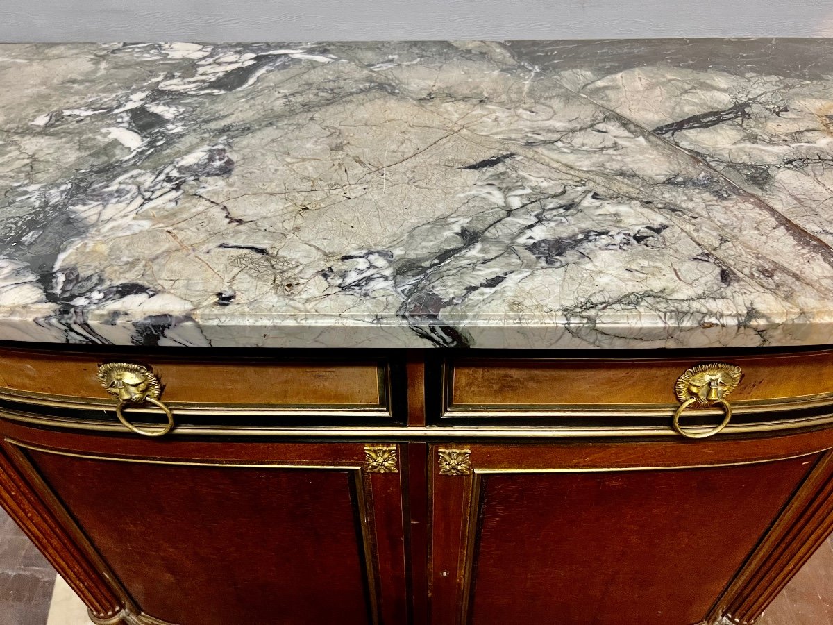 Buffet Enfilade En Acajou de style Louis XVI, maison  Krieger-photo-5