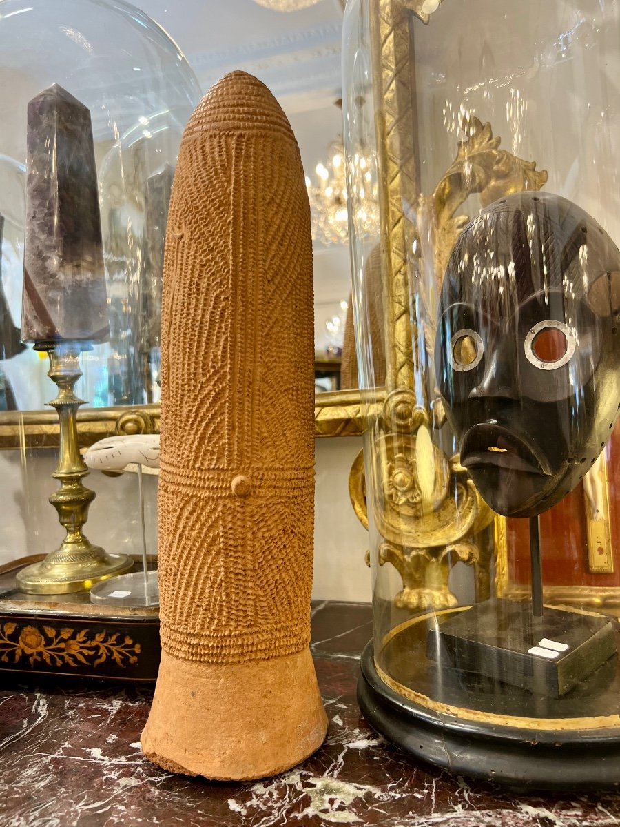 Bura Ceremonial Urn From Burkina Faso, Africa-photo-1
