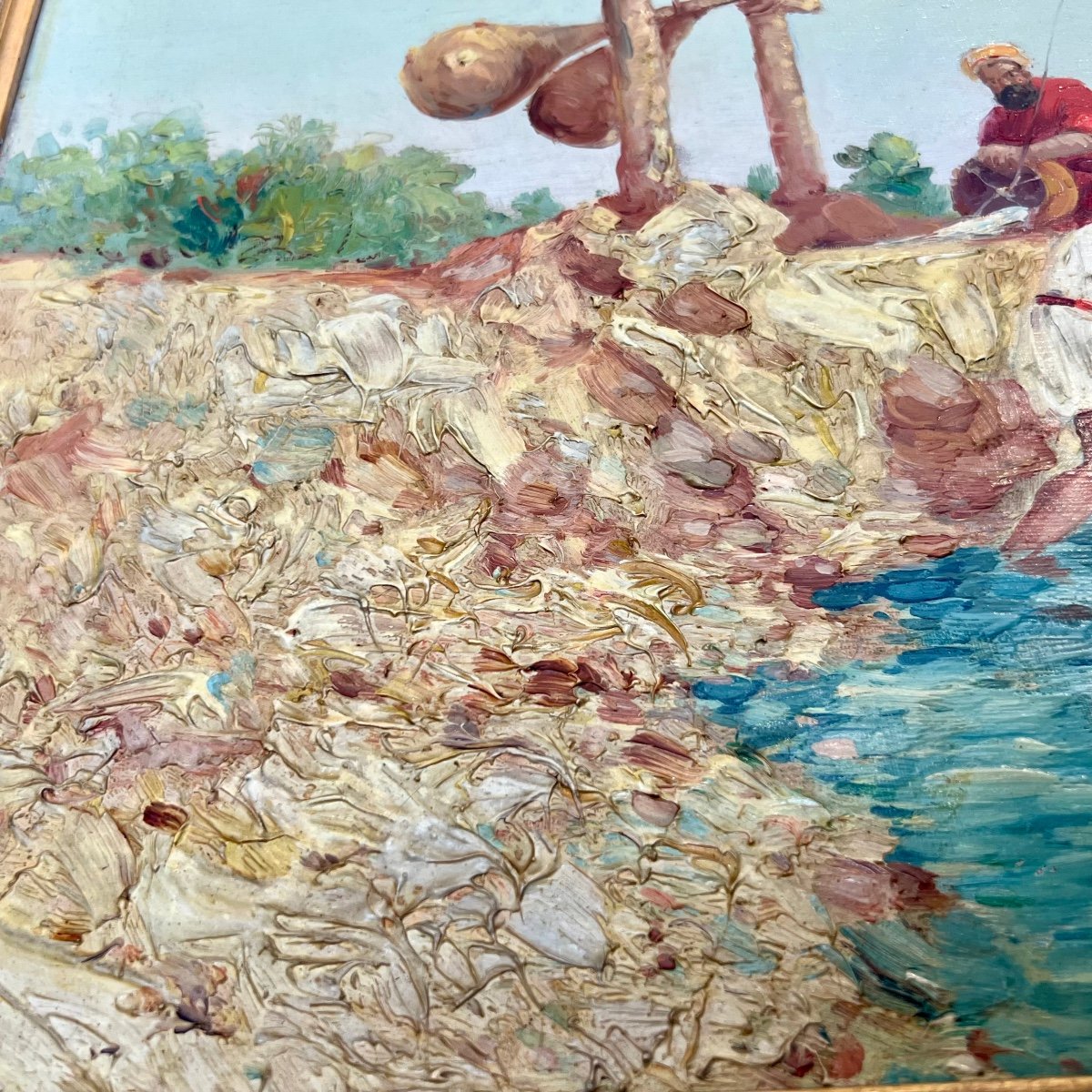 Orientalist Painting By Manago (1880-1936)-photo-2