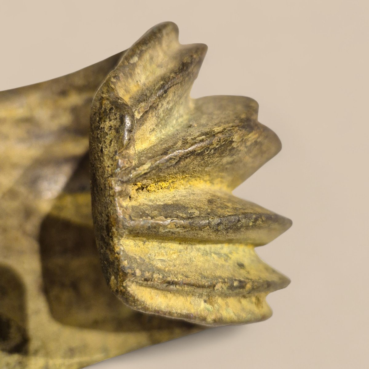 Bracelet de cheville "Djokélebalé" ou "Nsoukou" – Culture Kota , Est du Gabon, Fin XIXe siecle-photo-2