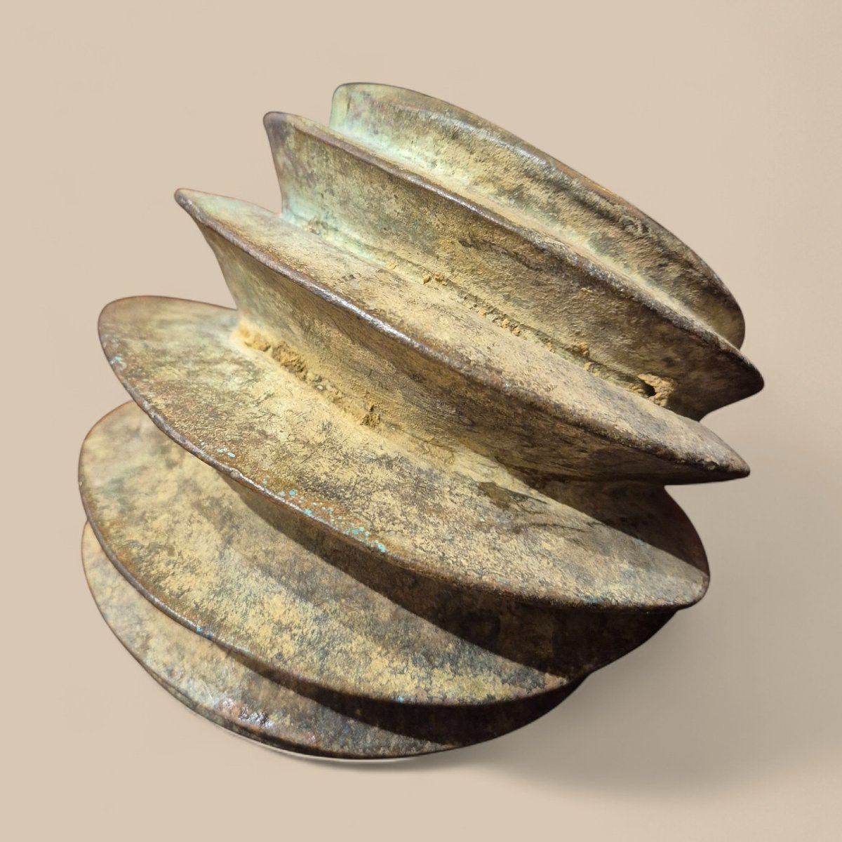 Bracelet de cheville "Djokélebalé" ou "Nsoukou" – Culture Kota , Est du Gabon, Fin XIXe siecle-photo-5