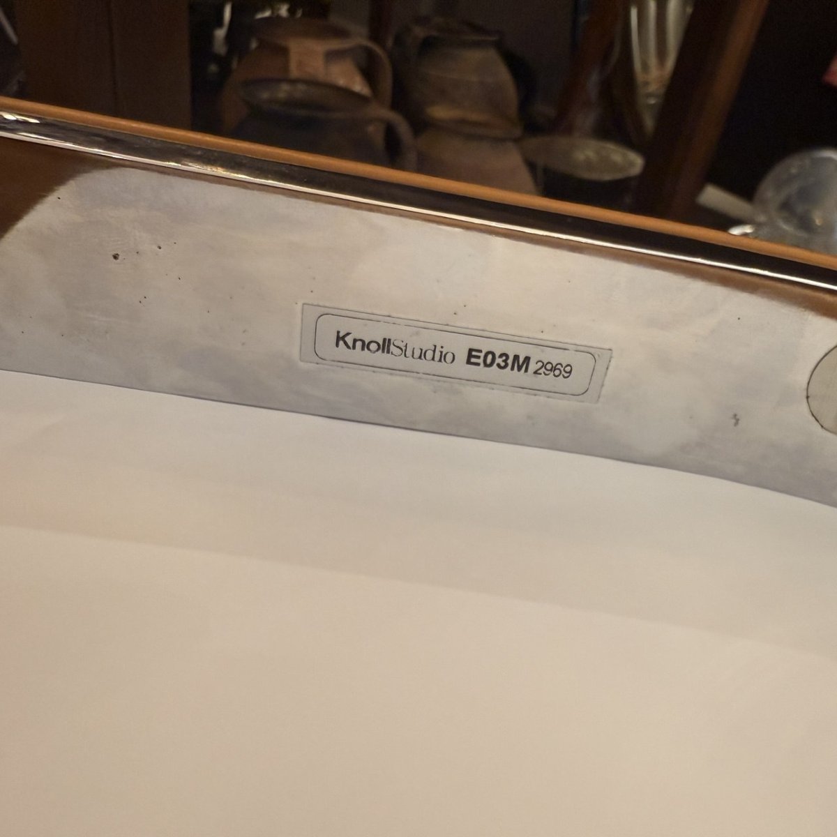 Pair Of Chrome-plated Brno Chairs In Tan Leather By Mies Van Der Rohe, Knoll Edition, 1980-photo-2