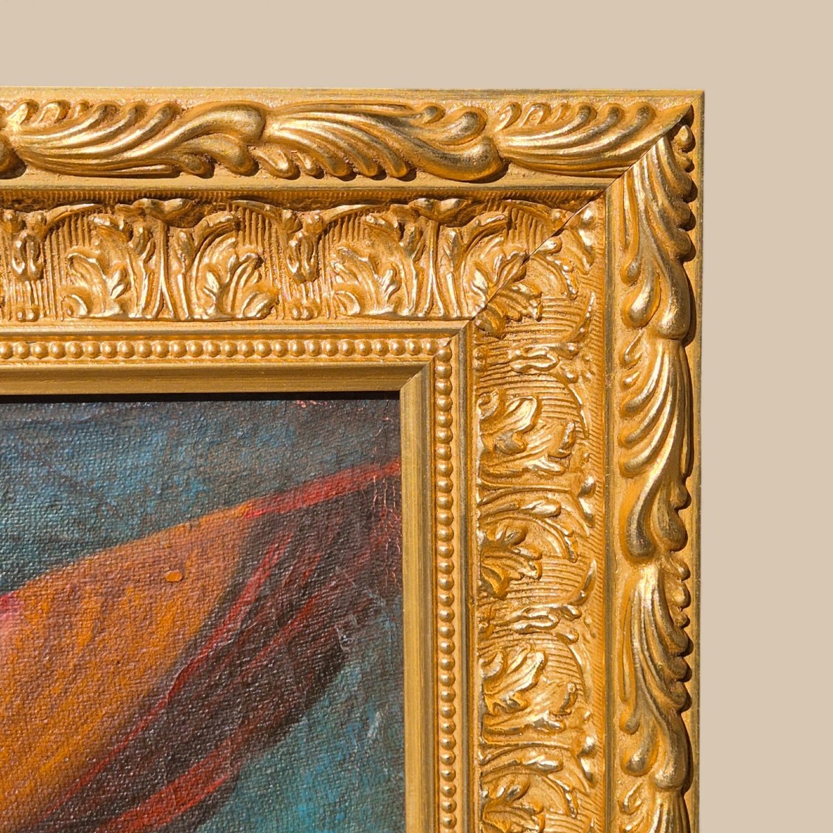 Saint Michael Slaying The Demon, Oil Painting On Canvas, 18th Century-photo-7