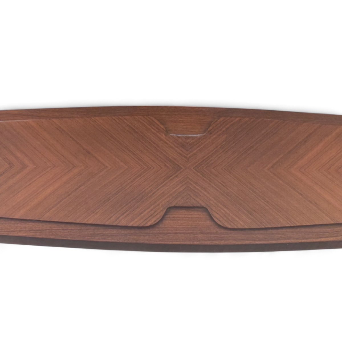 Salle à manger avec table en verre et quatre chaises par Vittorio Dassi, Italie, Circa 1950-photo-2