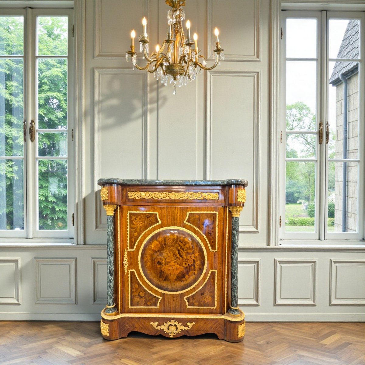 Elegant Early 20th-century Side Cabinet From The Hôtel Negresco, Nice-photo-4