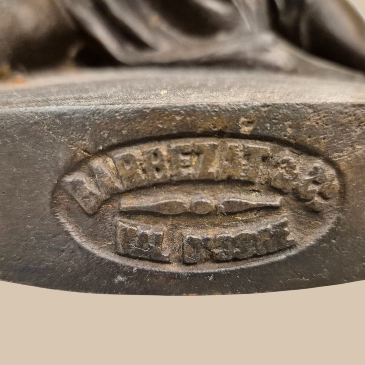 Rare Cast Iron Torchère – Barbezat Foundry / Val d'Osne, Circa 1880-photo-3