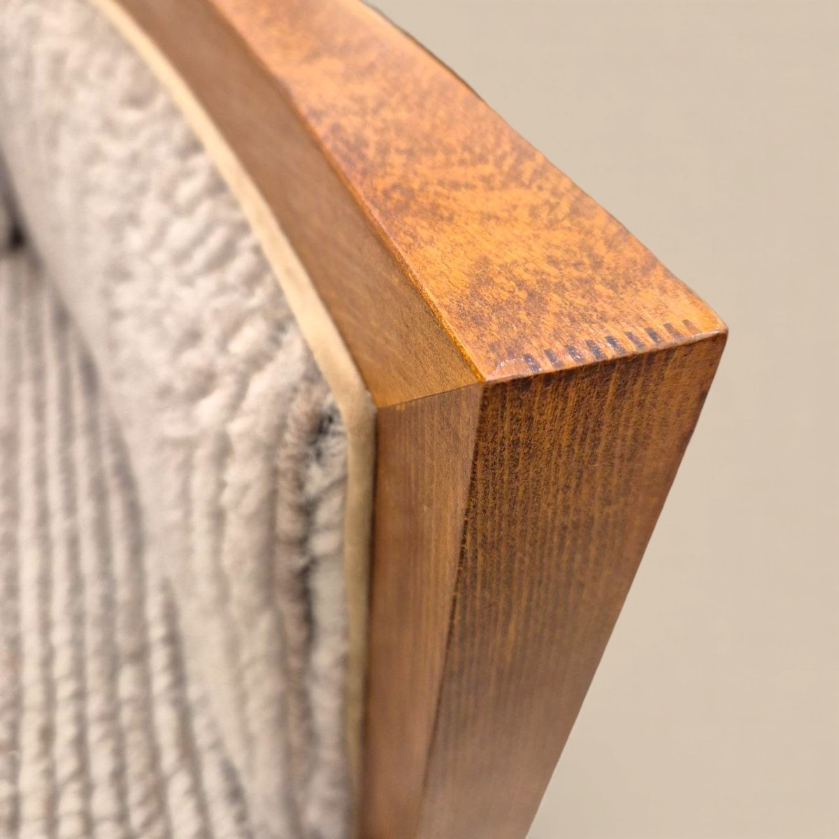 Pair Of Italian Art Deco Armchairs From The 1970s, Newly Reupholstered-photo-8