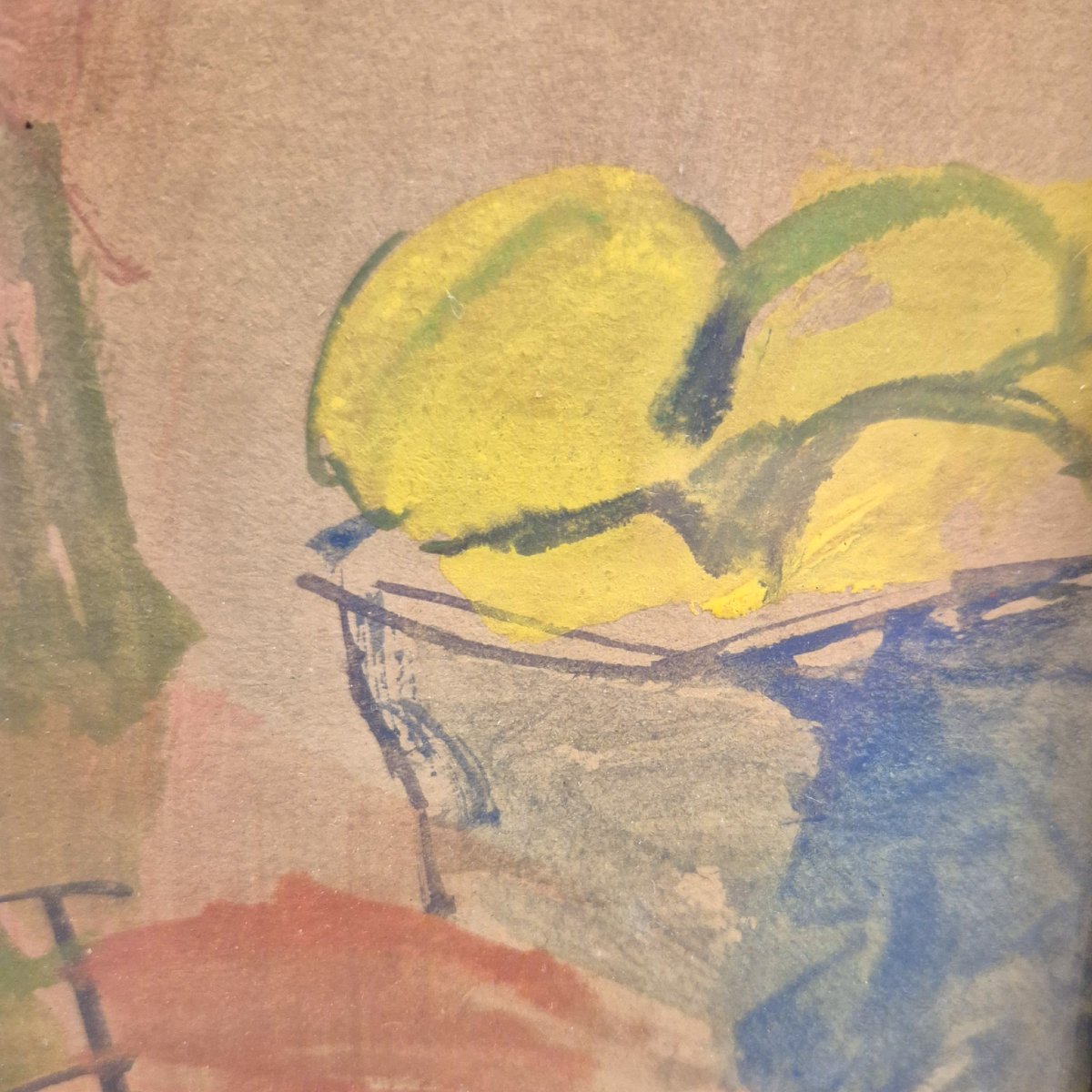 Rostislas Loukine (1904–1988) The Basket Maker – Türkiye Gouache And Watercolor On Paper, Circa 1950-photo-6