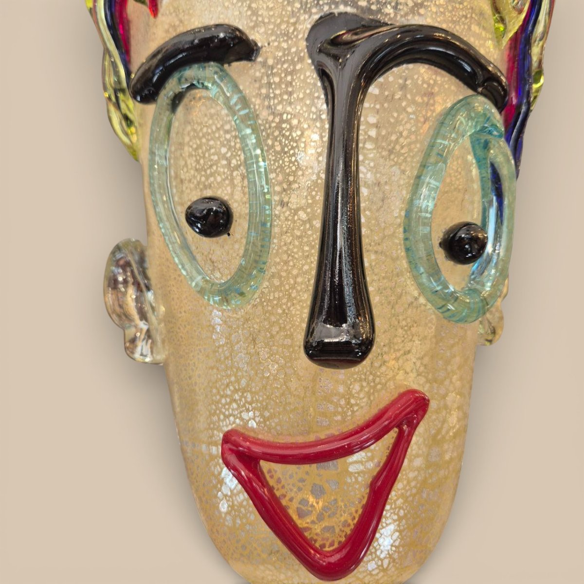 Murano Glass Vase-sculpture Signed By Master Glassmaker Fabio Tagliapietra-photo-2