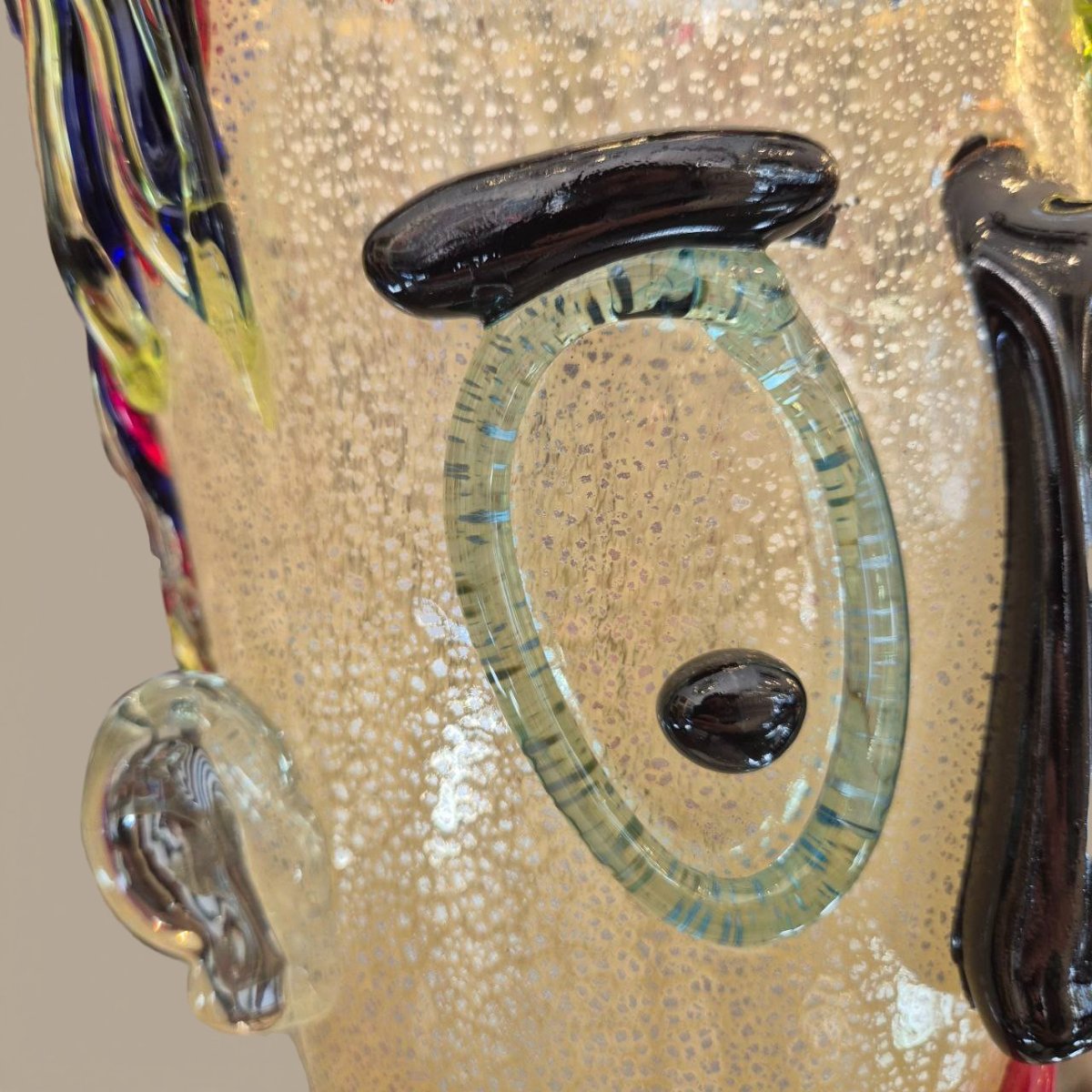 Murano Glass Vase-sculpture Signed By Master Glassmaker Fabio Tagliapietra-photo-4