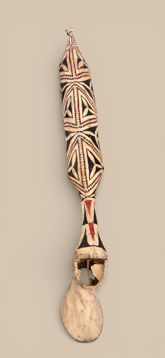 Anthropomorphic Baining Dance Mask – New Britain, Papua New Guinea-photo-2
