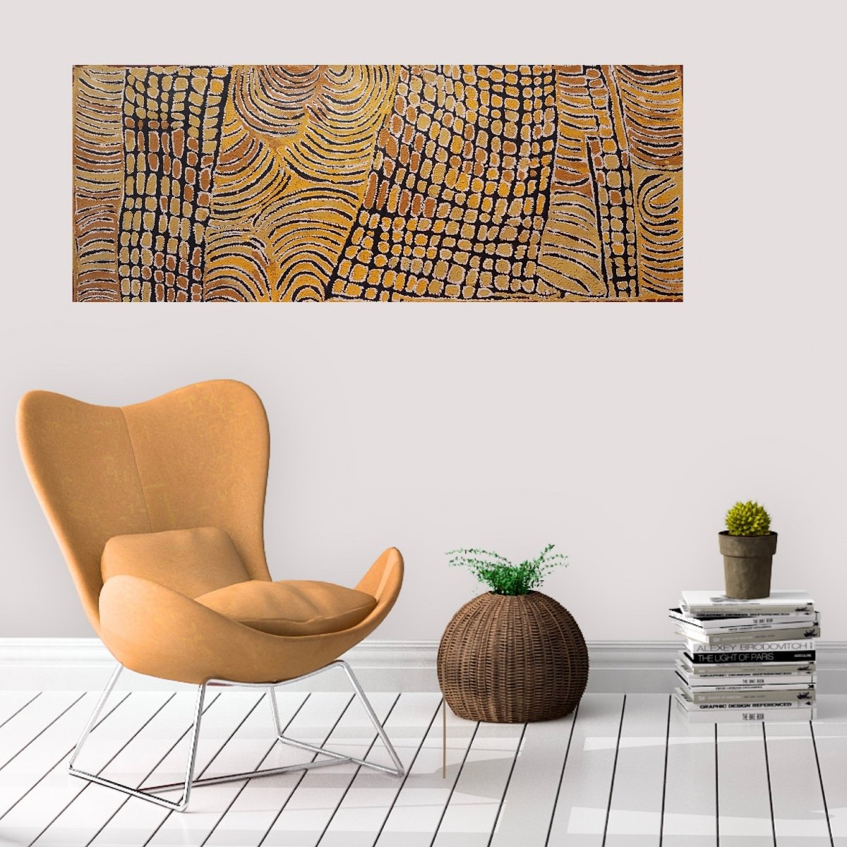Aboriginal Painting: Tjunkiya Napaltjarri