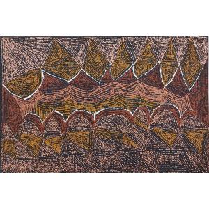 Aboriginal Painting, Tiwi Island, Cornelia Tipuamanturriri, 