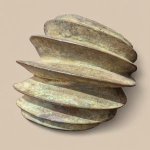 Bracelet de cheville "Djokélebalé" ou "Nsoukou" – Culture Kota , Est du Gabon, Fin XIXe siecle