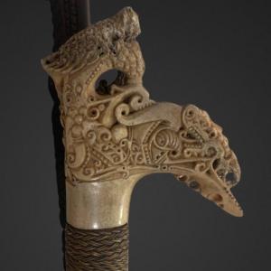 Sabre Mandau Dayak , Kalimantan, Borneo