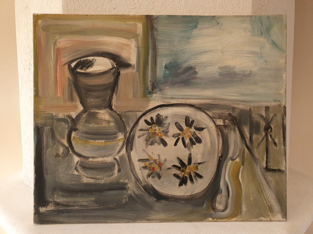Nicolas Issaiev (1891-1977) - Still Life - Paris School - Modern Art