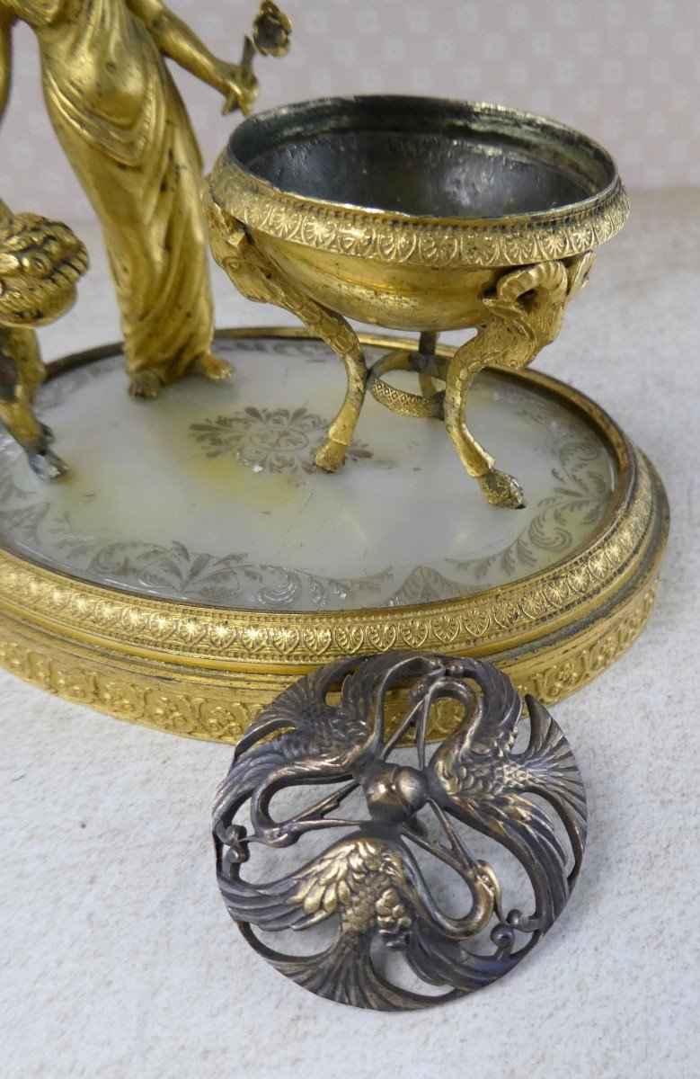 Palais Royal: Perfume Burner: Offering To Love, Directoire Period-photo-3