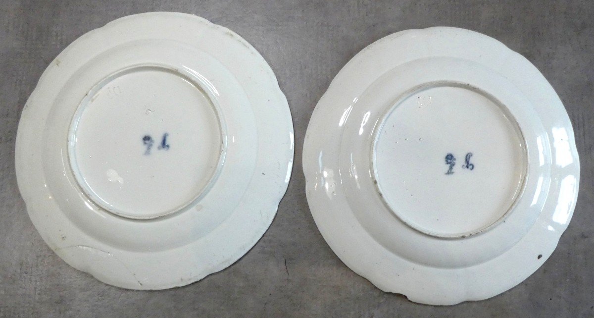 Musée : Hannong, 2 Assiettes Kakiémon, Porcelaine De Frankenthal 1760-photo-2