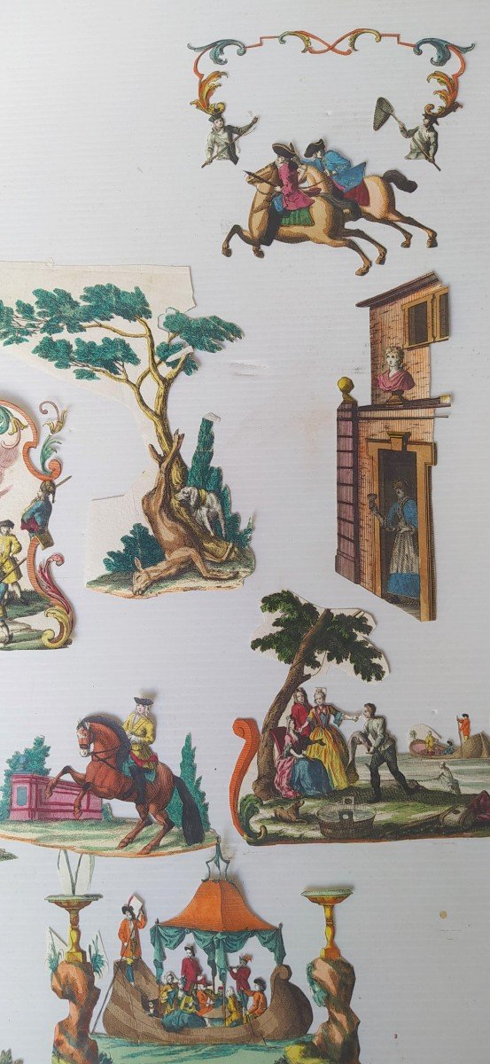 Cutouts By Léonie, Louis XV Period: 25 Pretty Cutouts-photo-1
