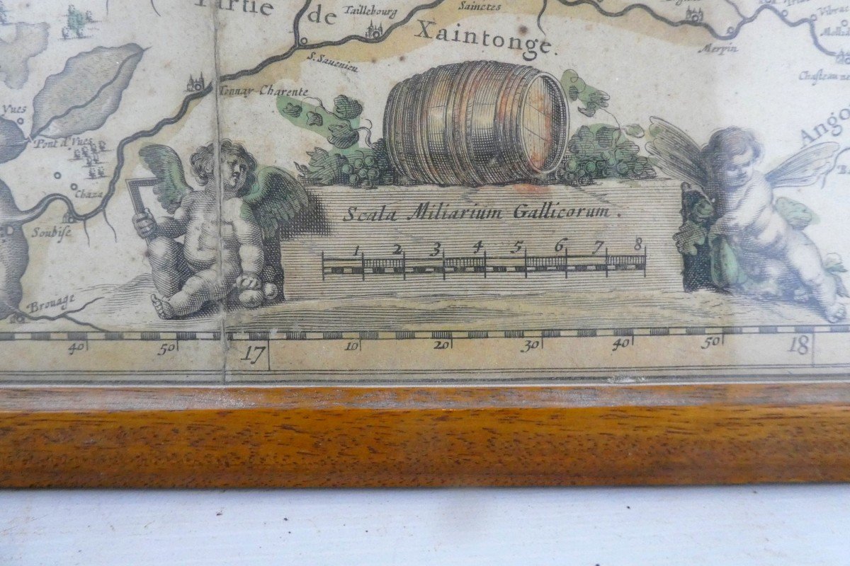 Country Of Poictou, Pictaviae Ducatus Descriptio Vulgo, Pretty Louis XIII Period Map-photo-3