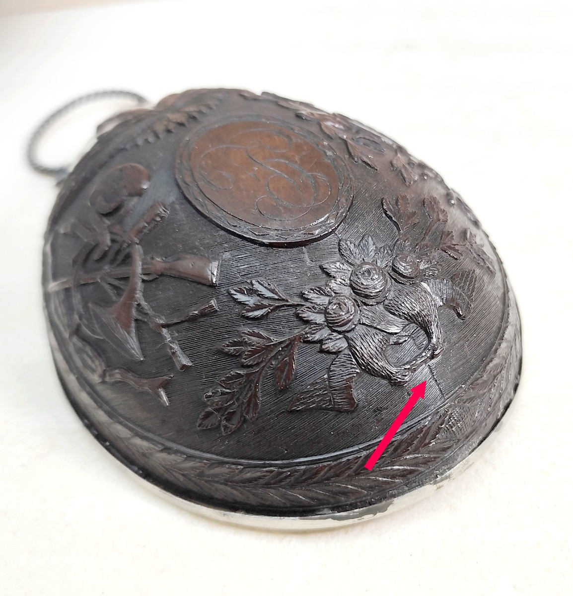 Tasse De Chasse Ou Tasse à Vin, Coco Joliment Sculptée, Vers 1830-photo-2
