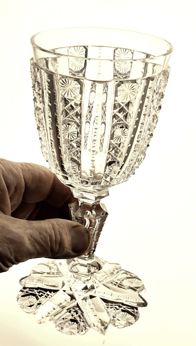 Baccarat, Vers 1880, Musée : Projet De Verre Pour La Russie, 18cm-photo-2